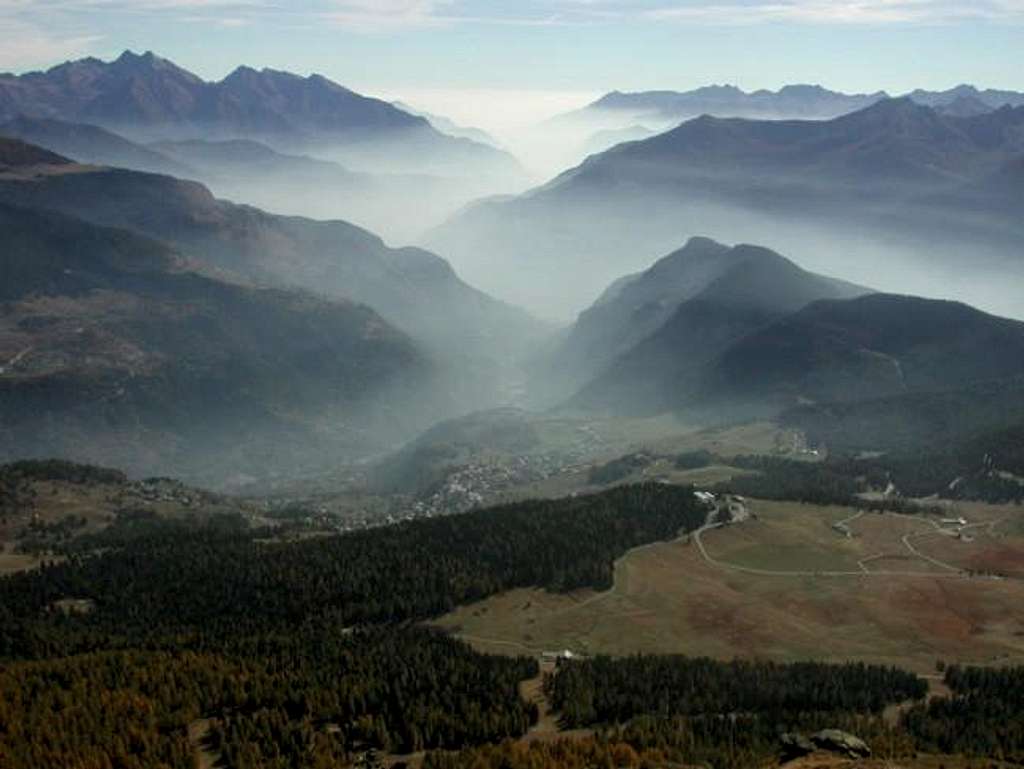 View on the Aosta Valley from...