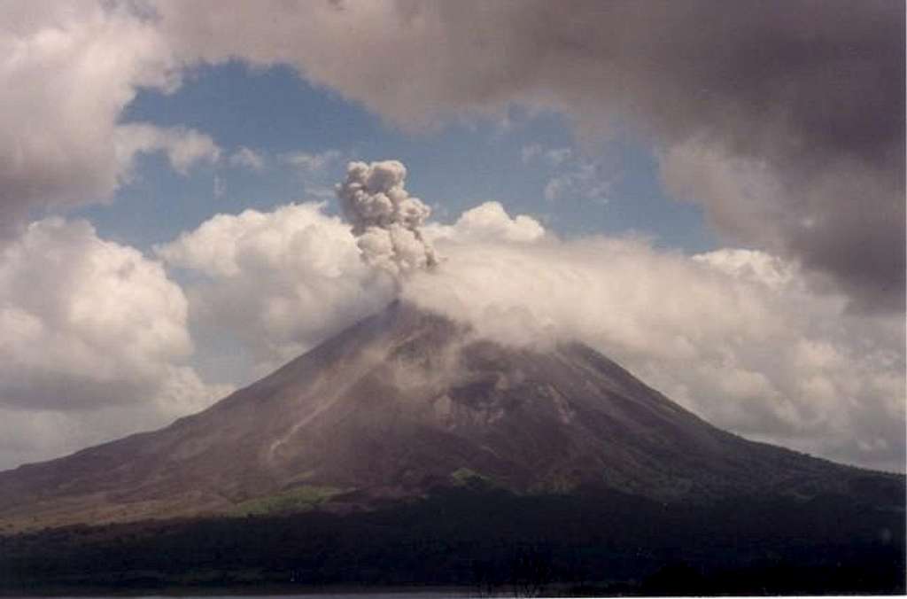 An eruption in Feb. of 1998....