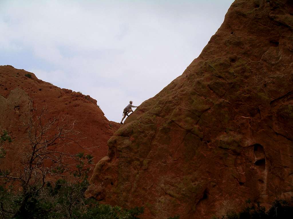 Lower Section of the North Ridge