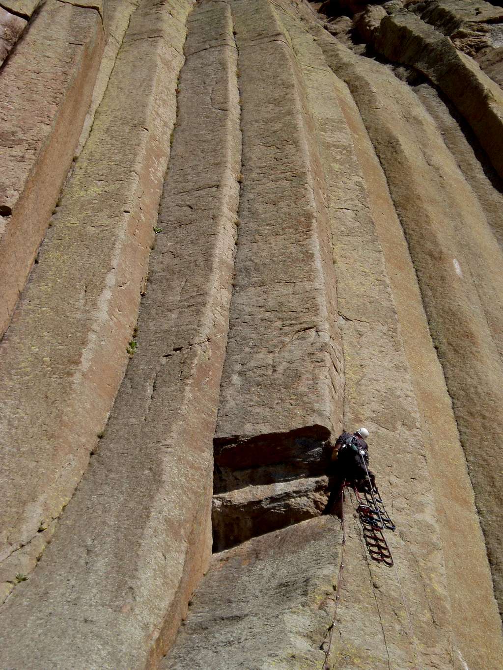 Double Edge Blade on Devils Tower, Wyoming.