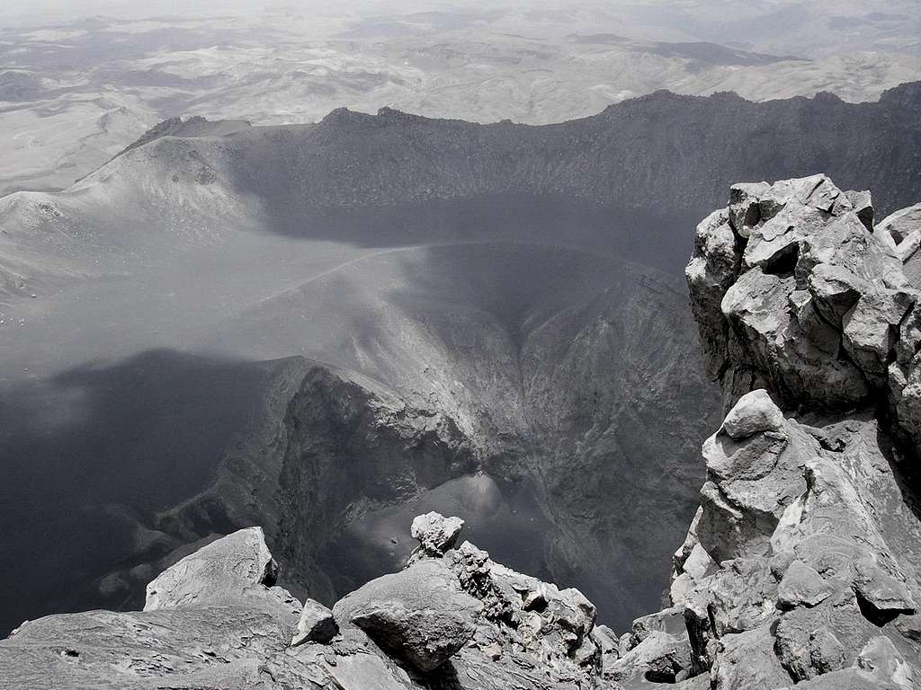The Crater From the Summit