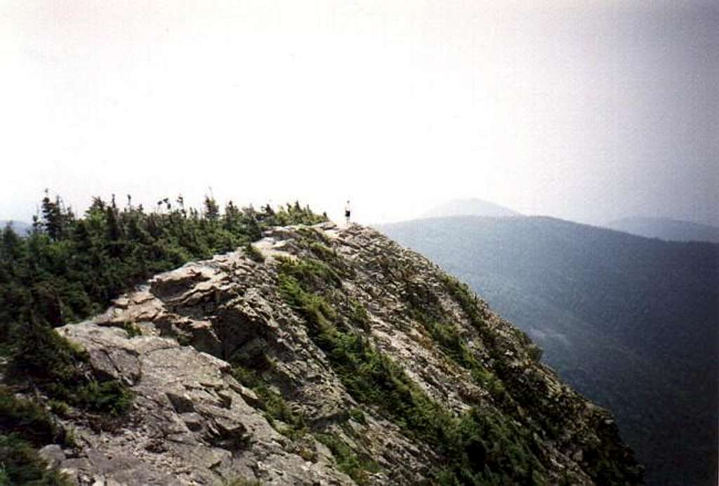 The summit rocks of Mt...