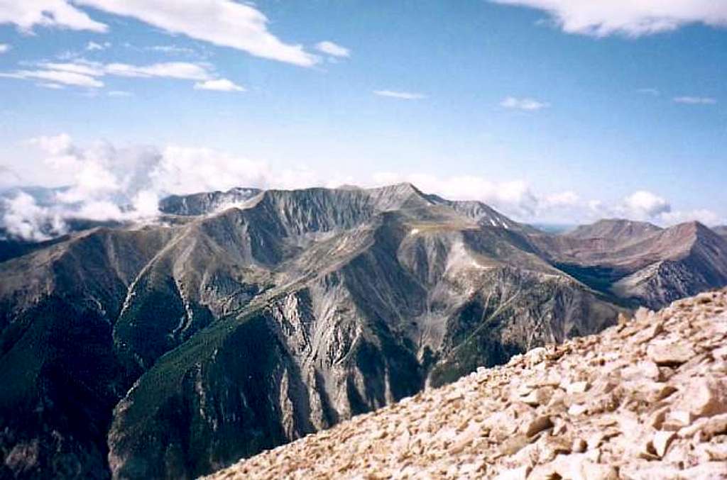 Overview of Mount Antero,...