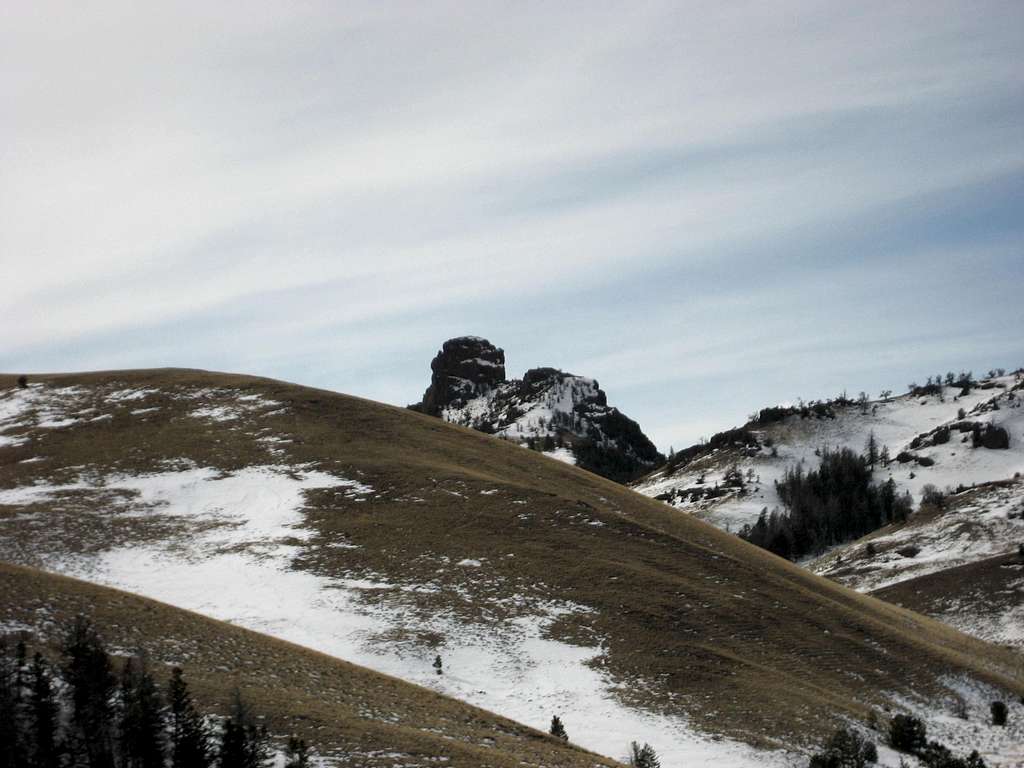 Rock Pinnacle on Sheep Mountain