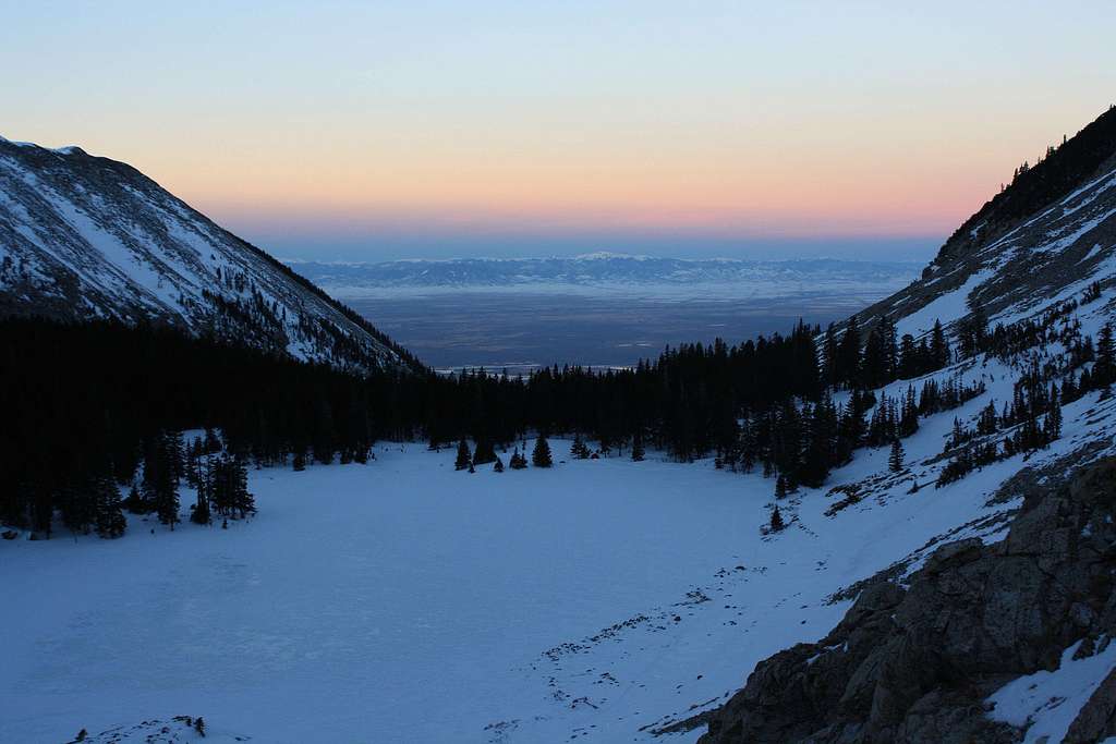Lake Como & San Luis Valley at dawn