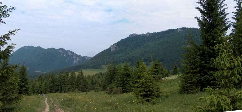 From Štefanová to pass Sedlo Medziholie