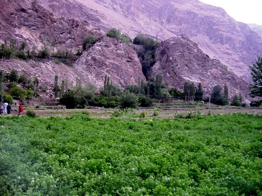 Siksa hidden place Shiyok valley