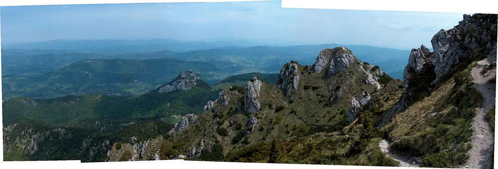 The ridge of Rozsutec