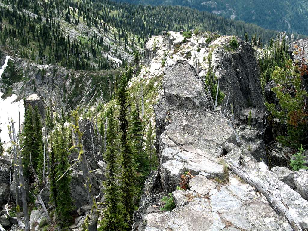 South Ridge Crest of Chimney Peak