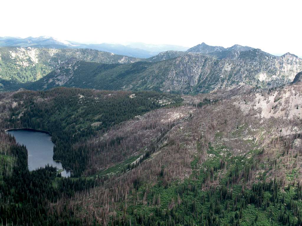 East Peak and Old Man Lake