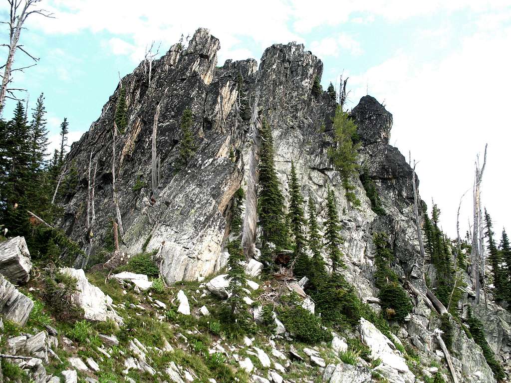 False Summit of Chimney Peak