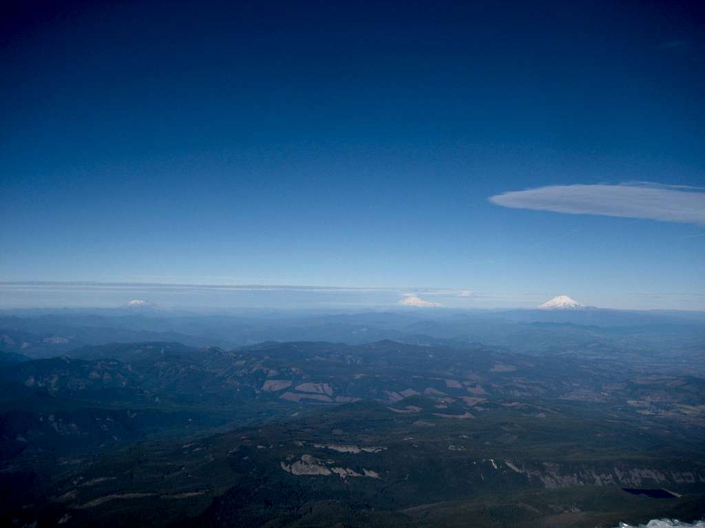 Looking North From Mt Hood