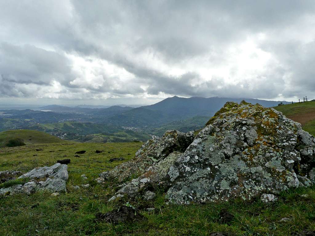 South to Mt. Tamalpais from Loma Alta summit