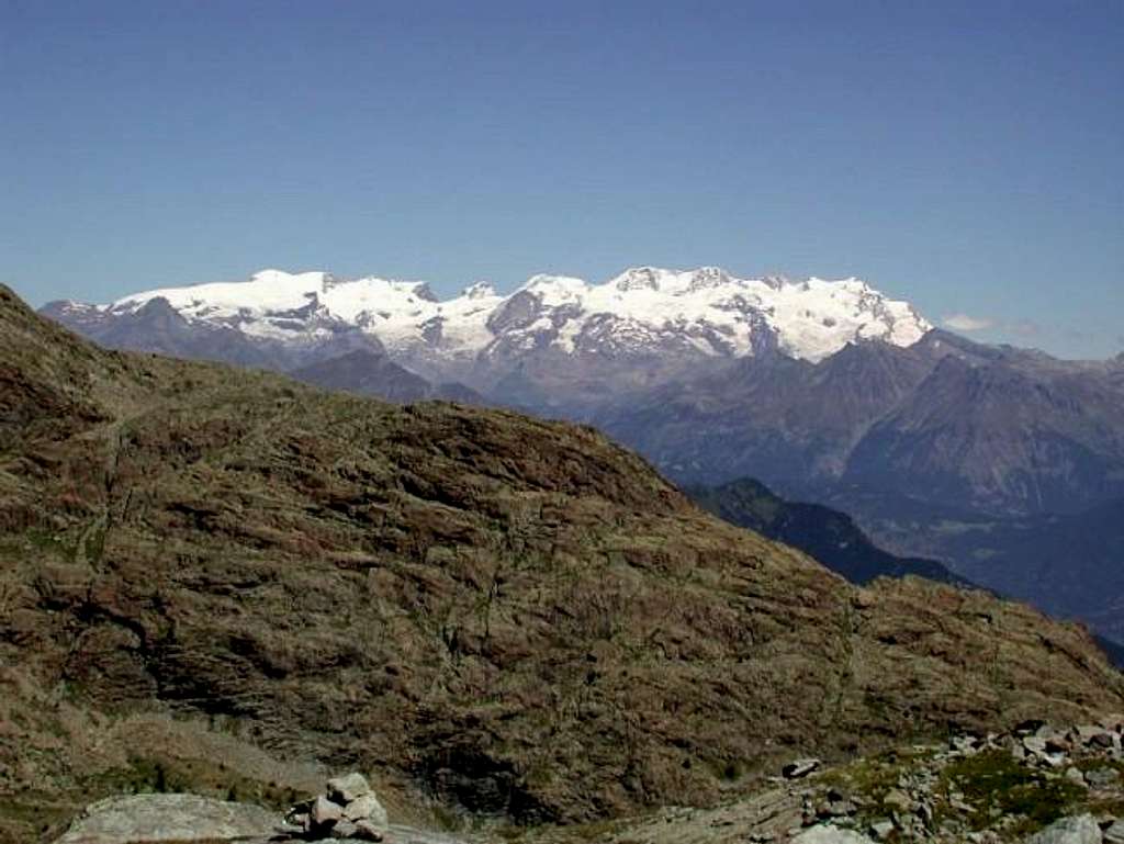 The Monte Rosa Group, view at...