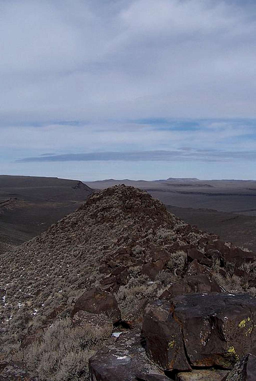 The Sharp Top Summit Ridge
