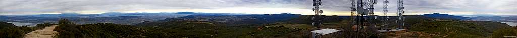 Elsinore Peak Panorama