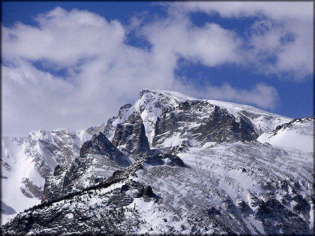 Taylor Peak from Steep Mountain