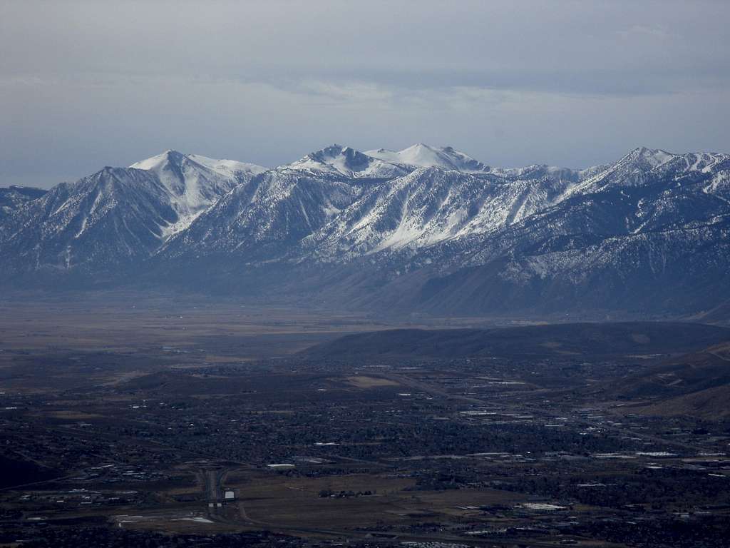 Freel Peak from the top of the plateau