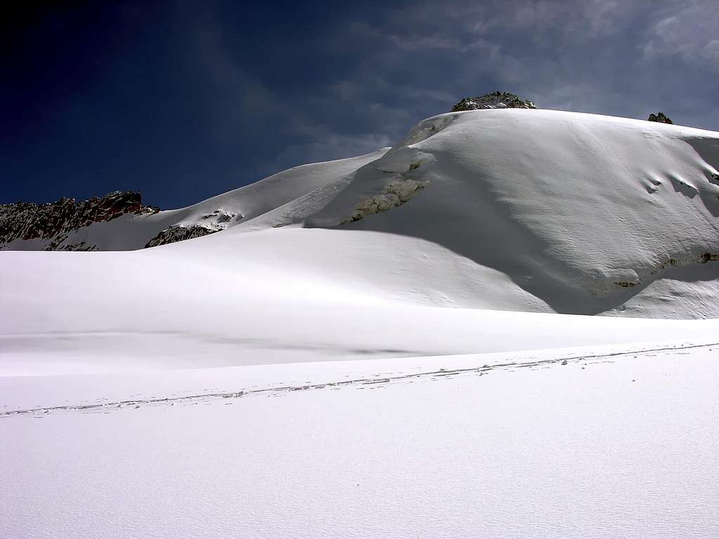 Glaciers of the Monte Bianco