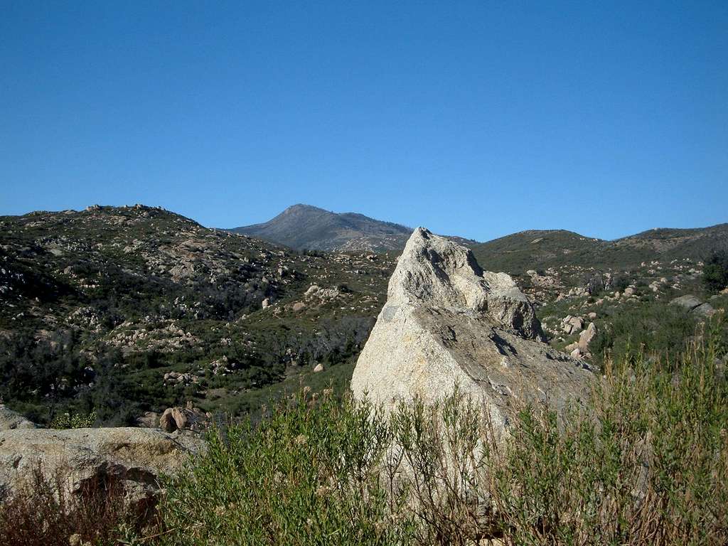 Cuyamaca Peak from the south