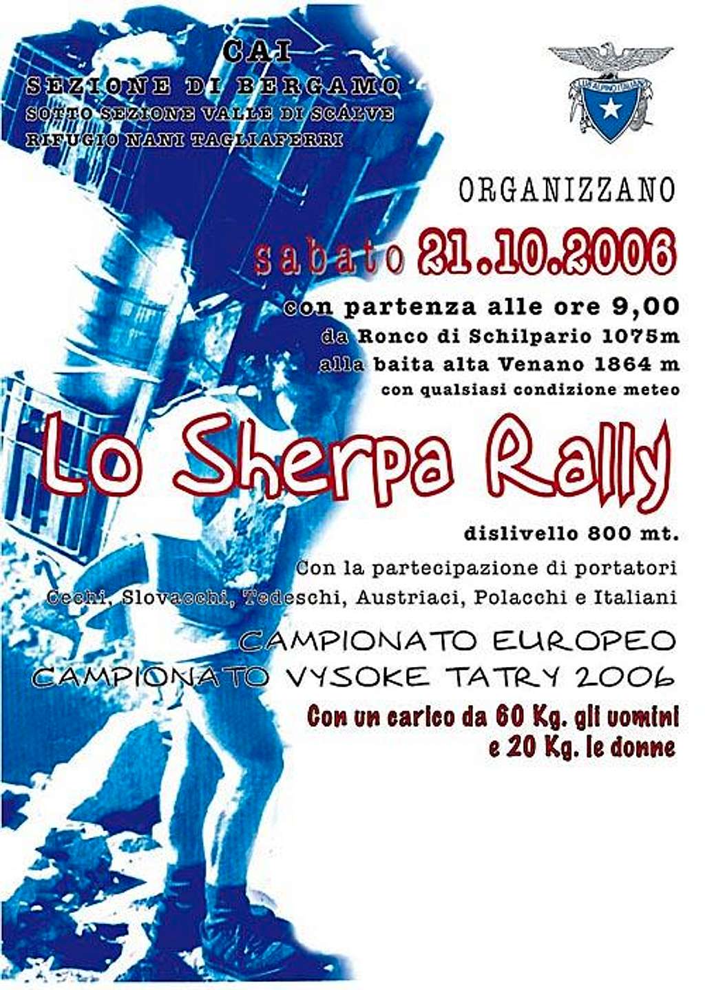 Šerpa rallye 2006 poster