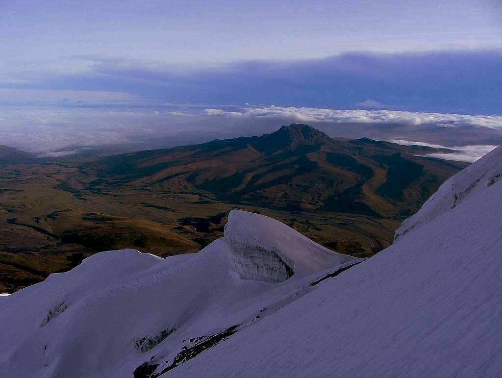 Sincholagua from Cotopaxi.