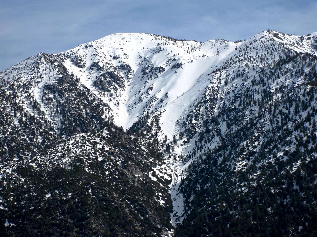 Mt. Baldy from Iron Mtn.