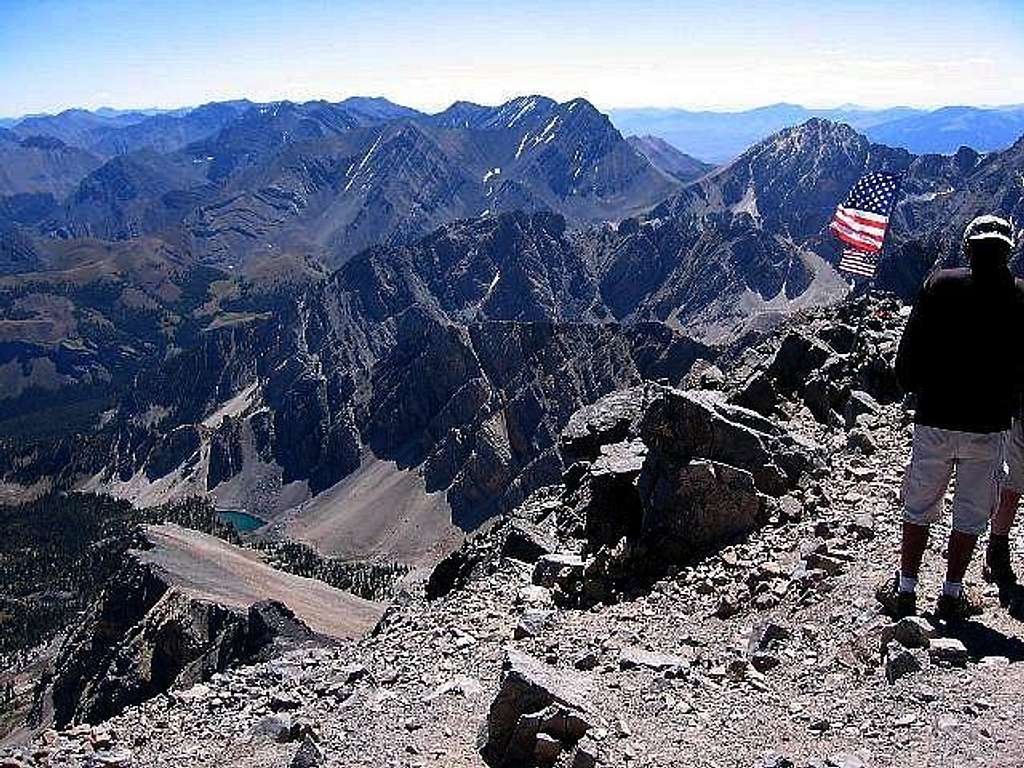 Borah Peak view