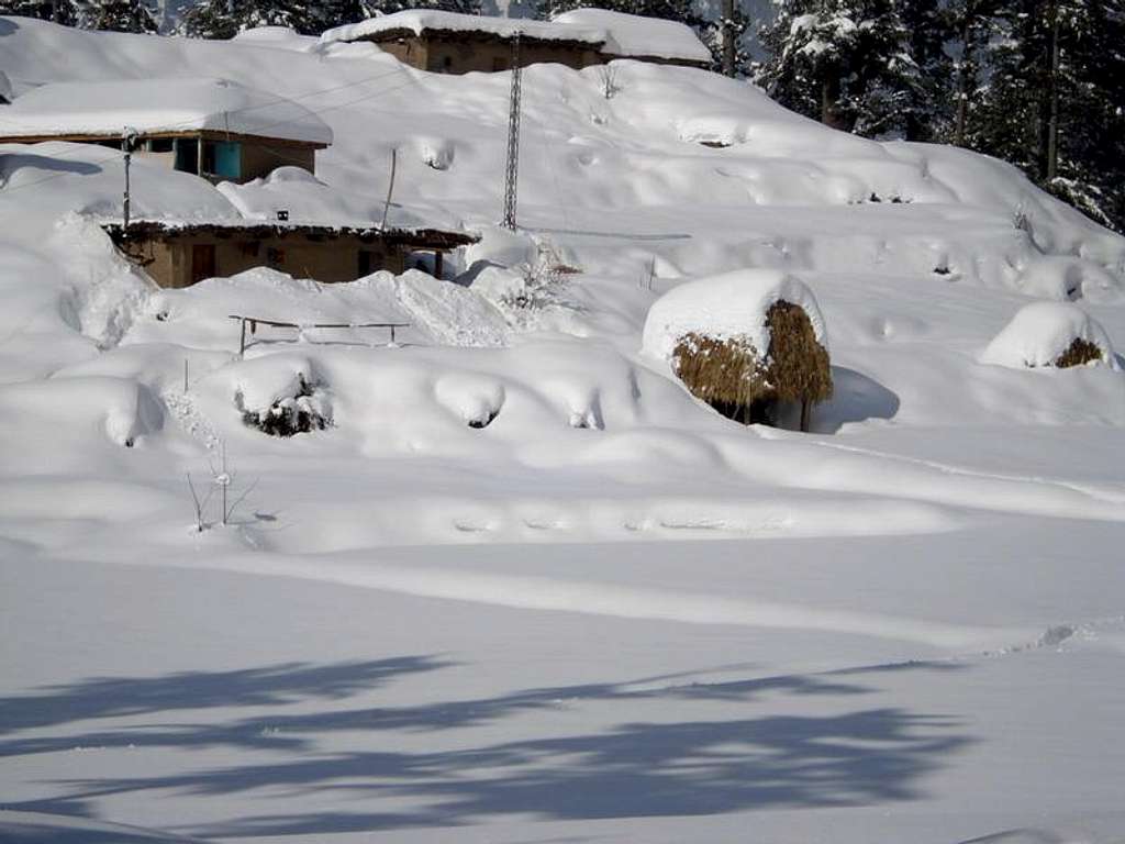Kaghan Valley during Winter Season
