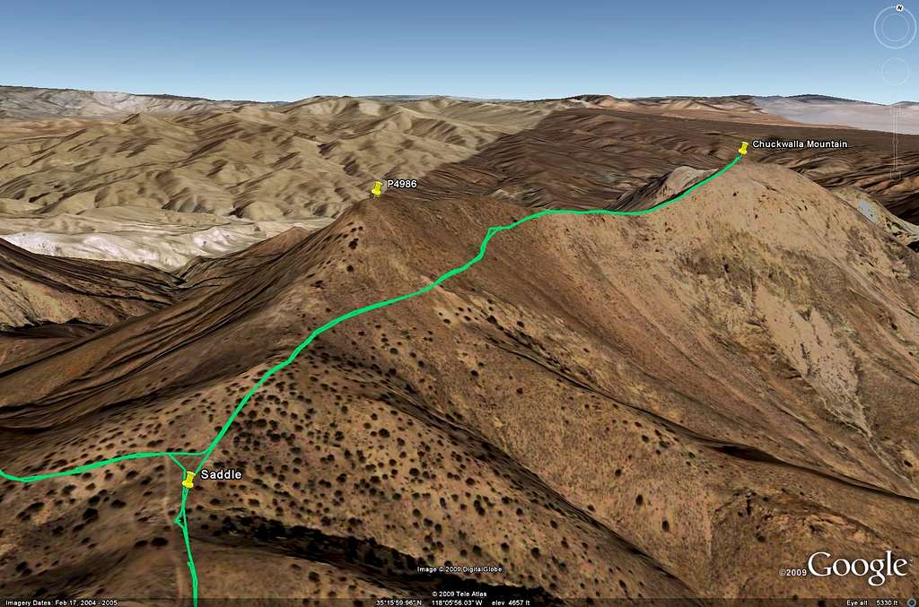 Cross and Chuckwalla - Google Earth Part 5