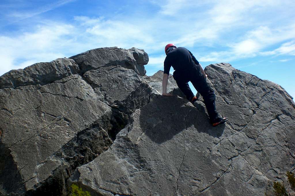 Climbing the Ridge