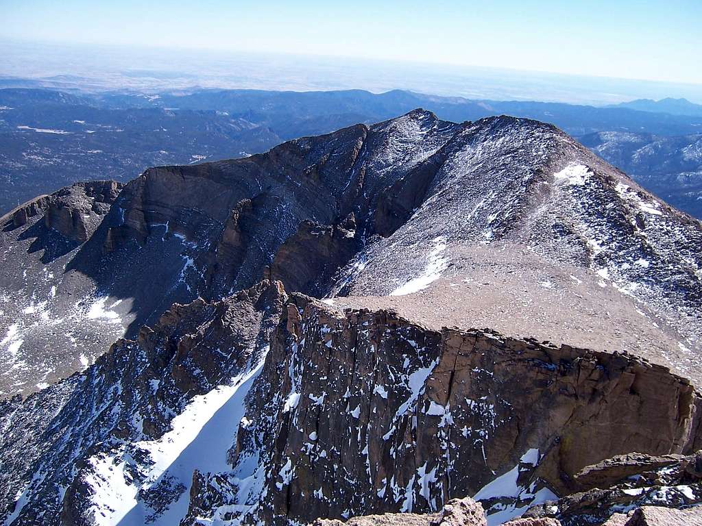 Mt. Meeker in March