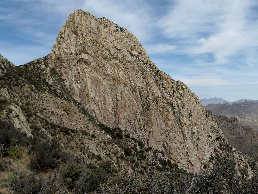 South Rabbit Ear from Big Windy Canyon