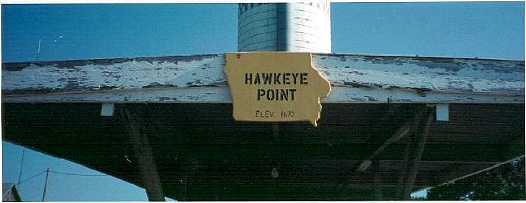 The highpoint sign