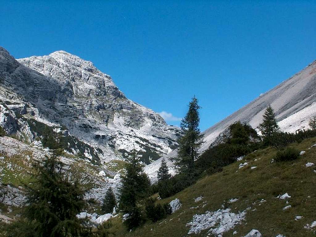 Dolina Sedmerih Jezer, entering the high part of the valley