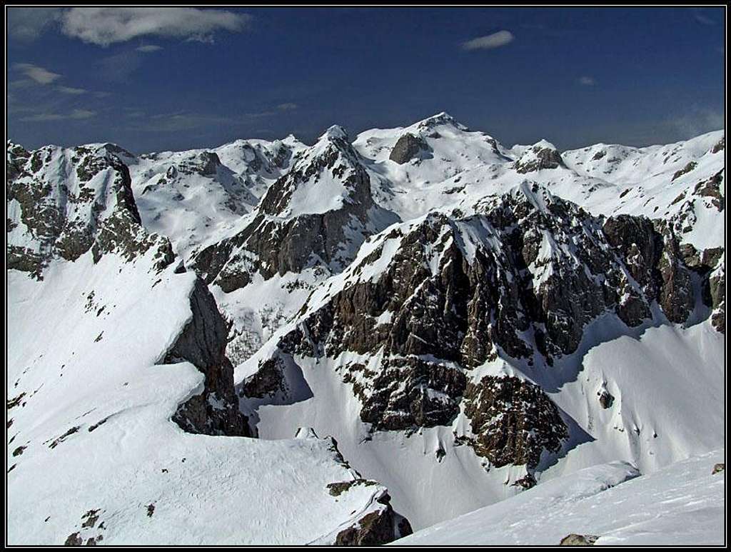 Kanjavec from Veliki Draski vrh