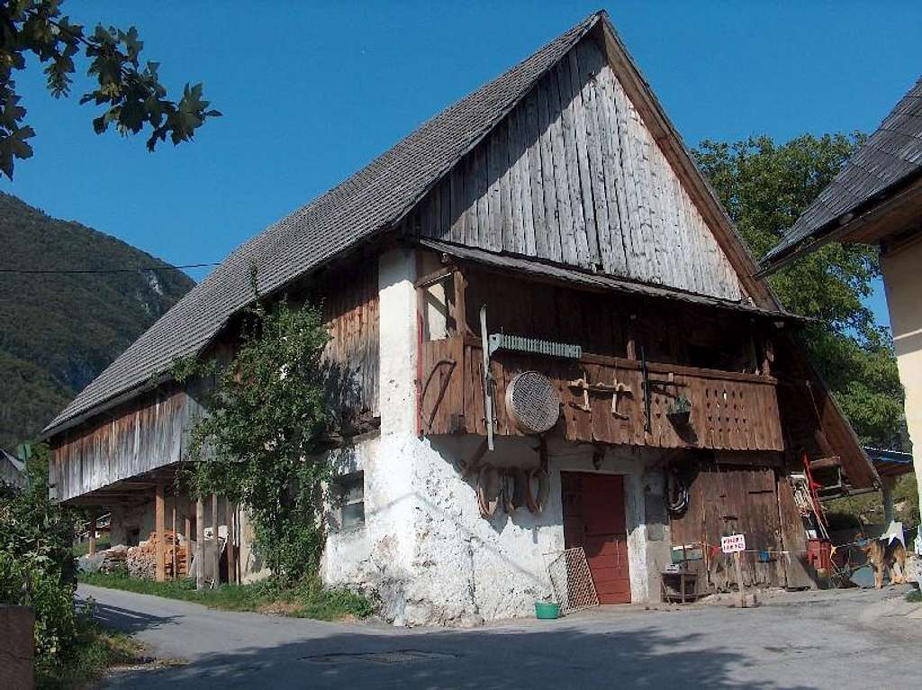 Beautiful traditional farm in Stara Fužina, near Bohinj lake