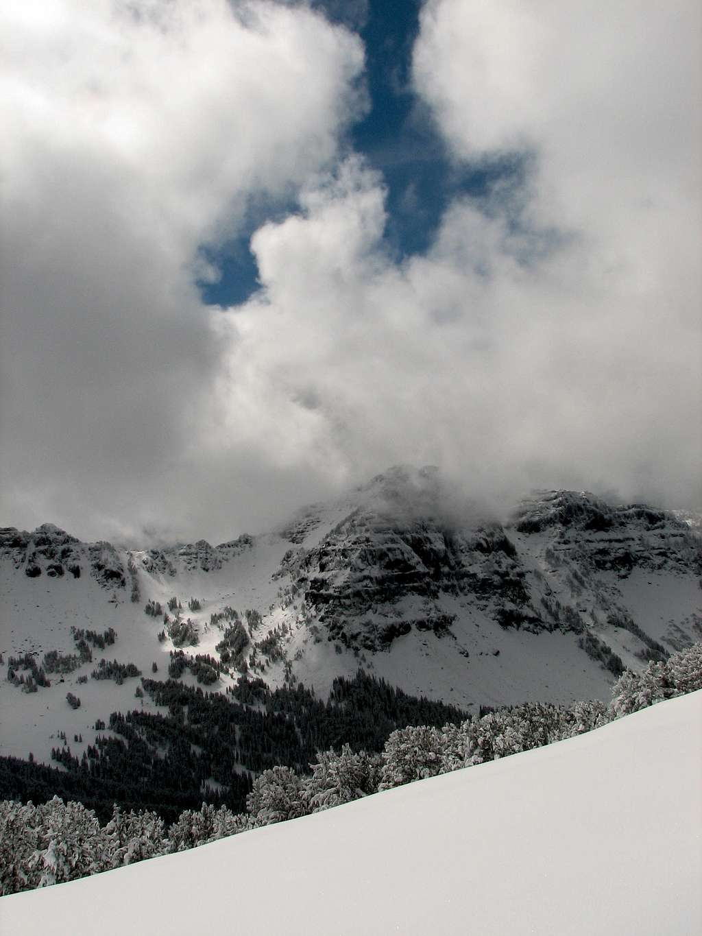 Alex Lowe Peak in the Clouds