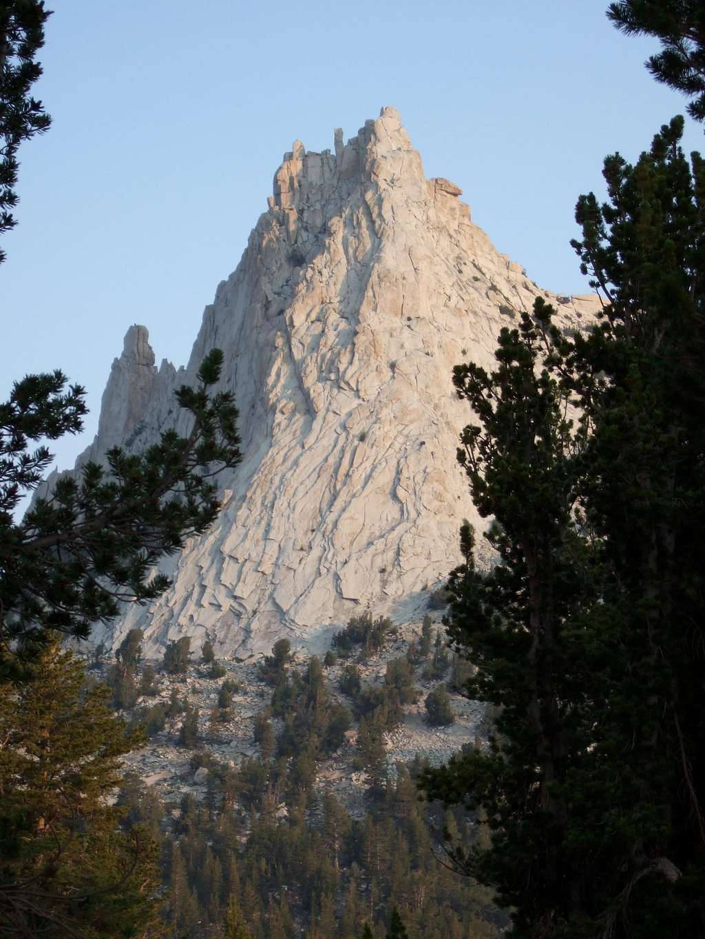 Cathedral Peak from Budd Lake