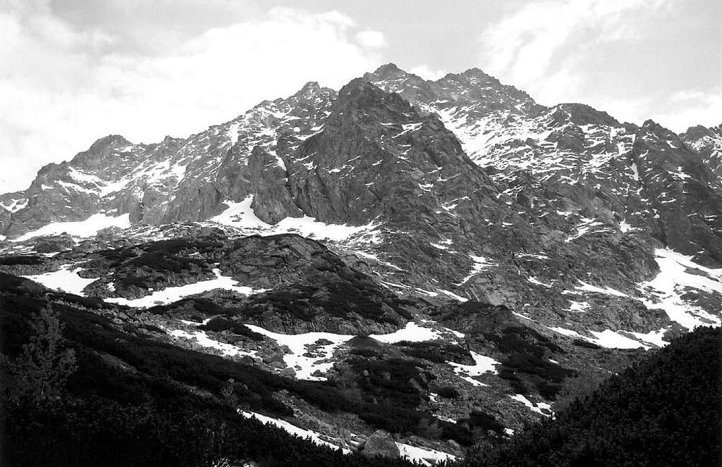 Gerlach massif above Kacacia valley