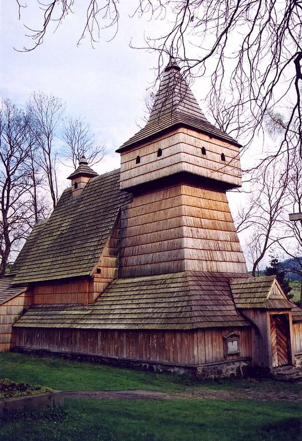 Wooden church in Grywald