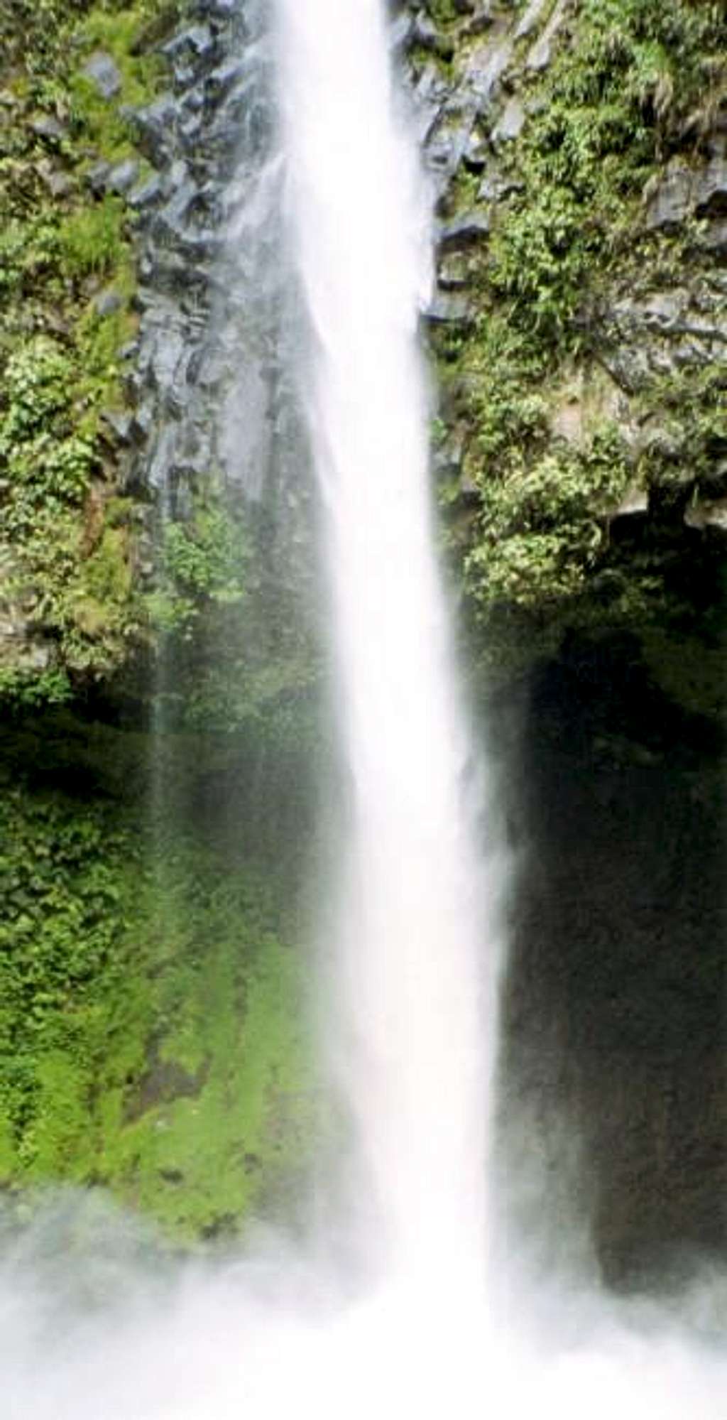 Fortuna Waterfall, on the...