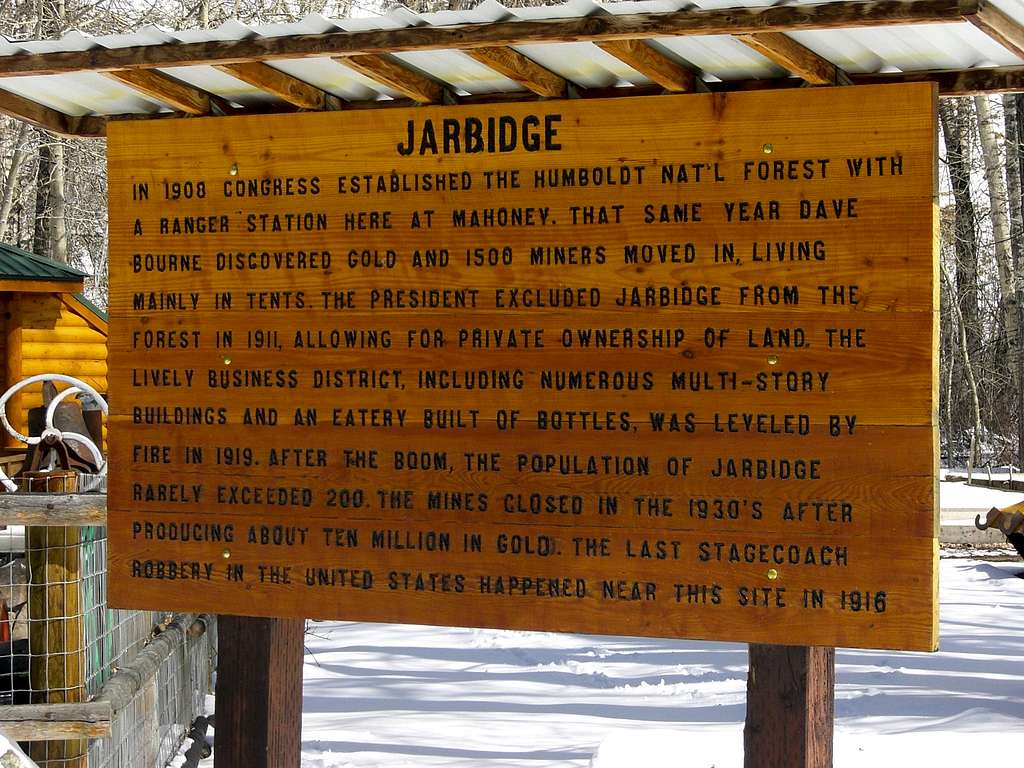 Jarbidge Sign