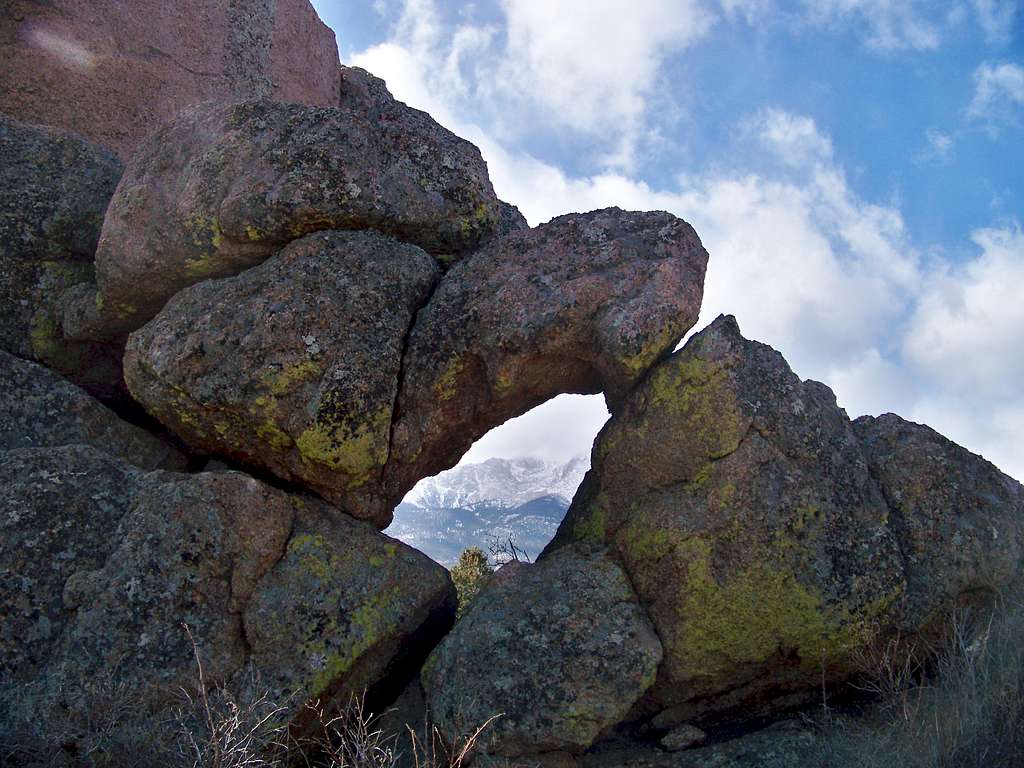 Up and over the balanced boulder