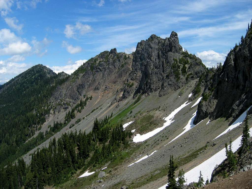 West side of Governors Ridge