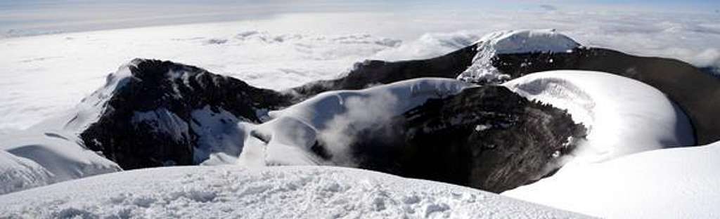 Cotopaxi - crater summit