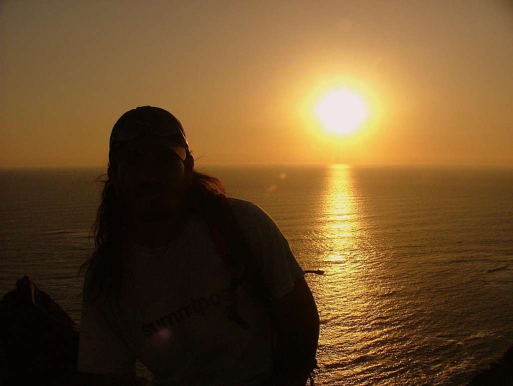 Sunset from El Morro. Arica, Chile.