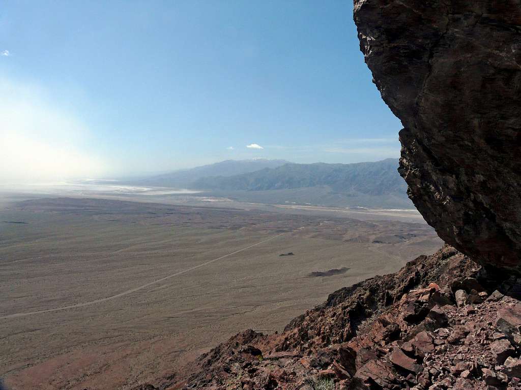 The tempest blasts up Death Valley