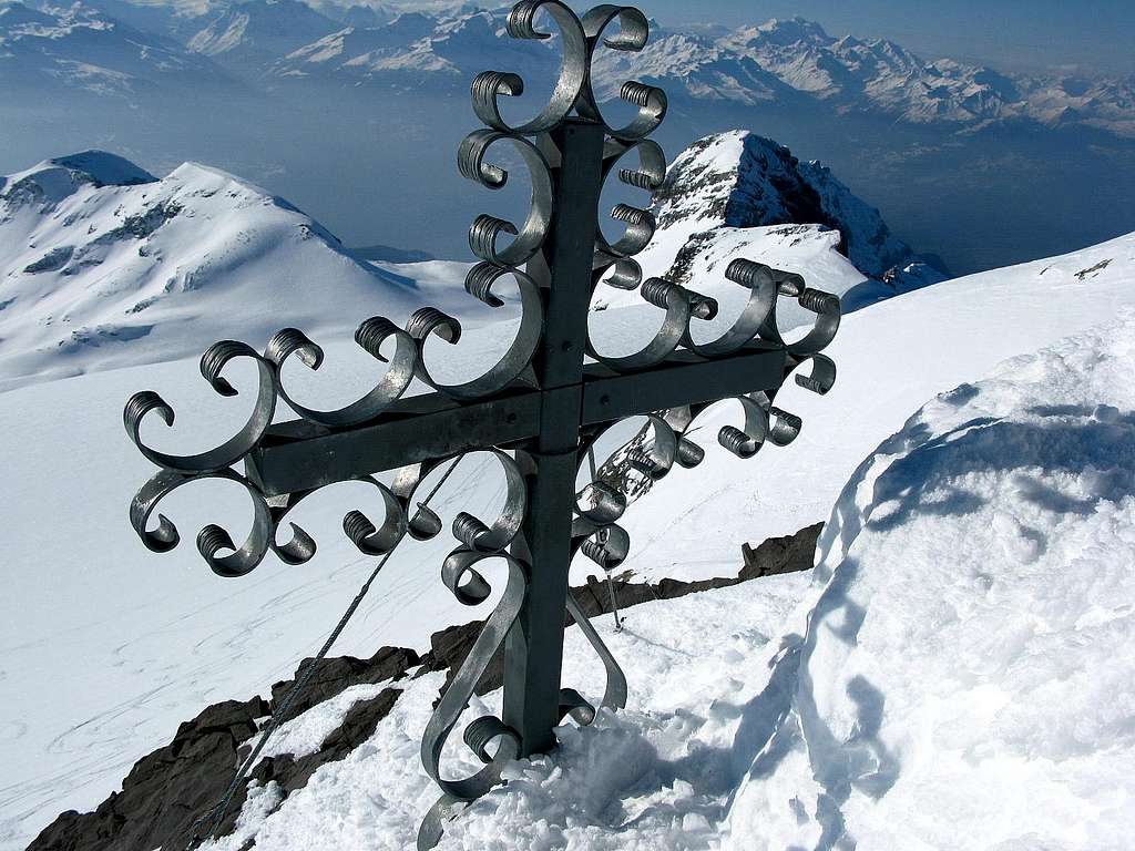 Summit cross of Wildhorn 3247m