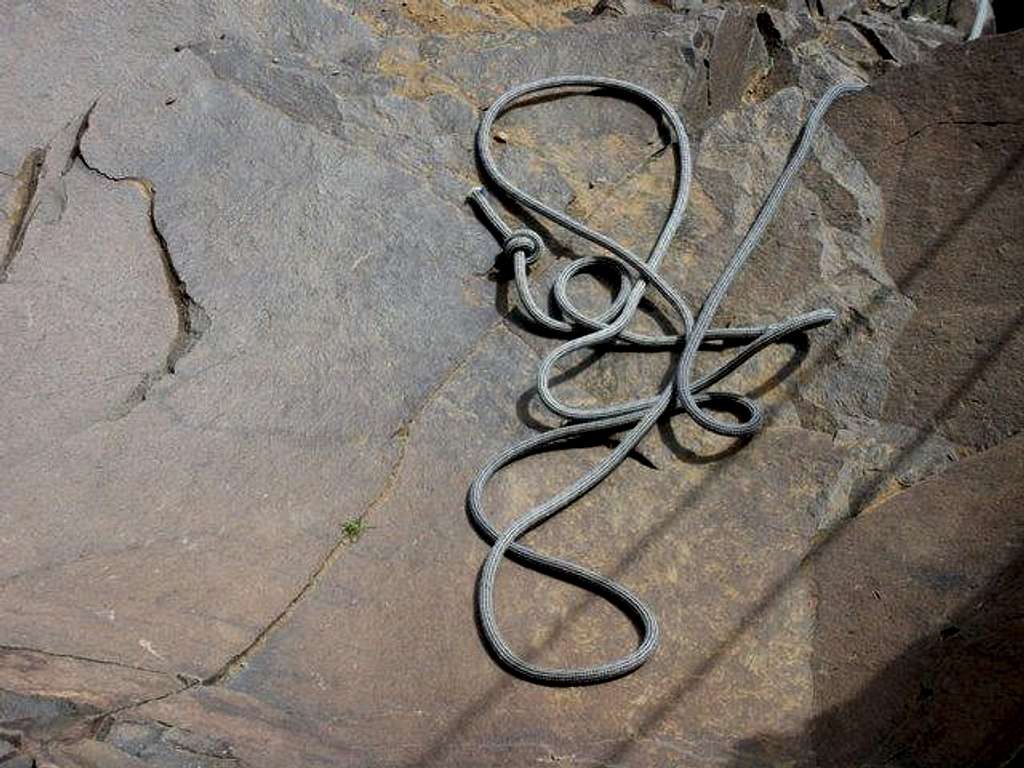 Rope on Basalt